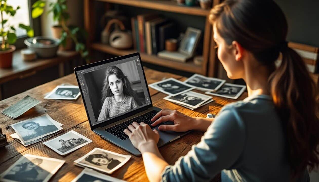 offrez une seconde jeunesse à vos photos anciennes avec oldy.ai, la solution innovante de restauration d’images qui redonne éclat et netteté à vos souvenirs précieux.